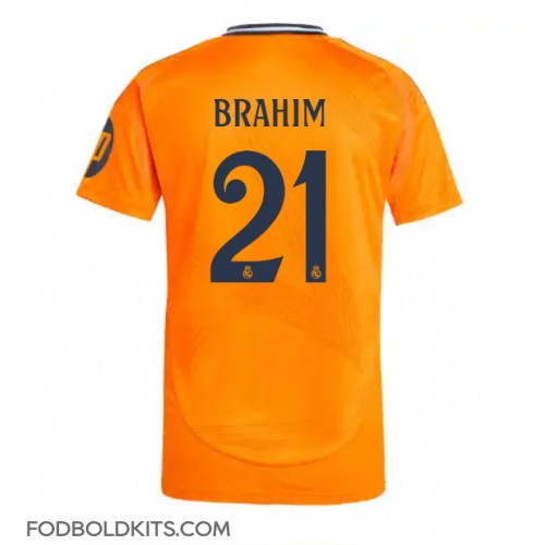 Real Madrid Brahim Diaz #21 Udebanetrøje 2024-25 Kortærmet